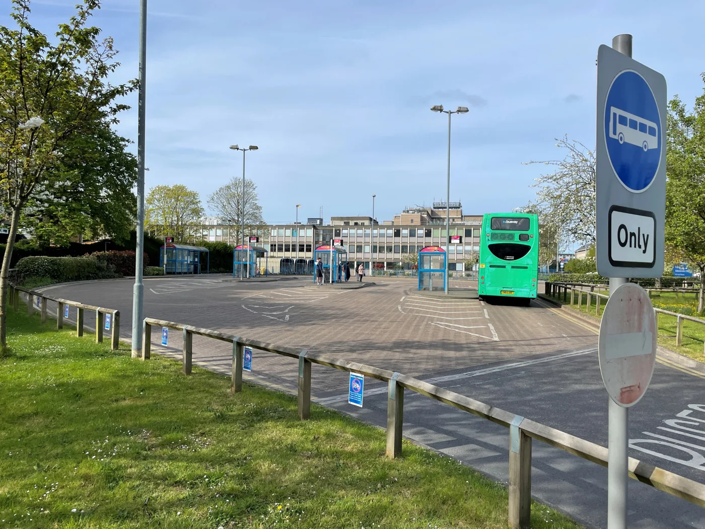 Addenbrooke's bus station on the Cambridge Biomedical Campus, which the partnership's self-driving Connector buses already serve. Nissan has not said which roads its test car will use
